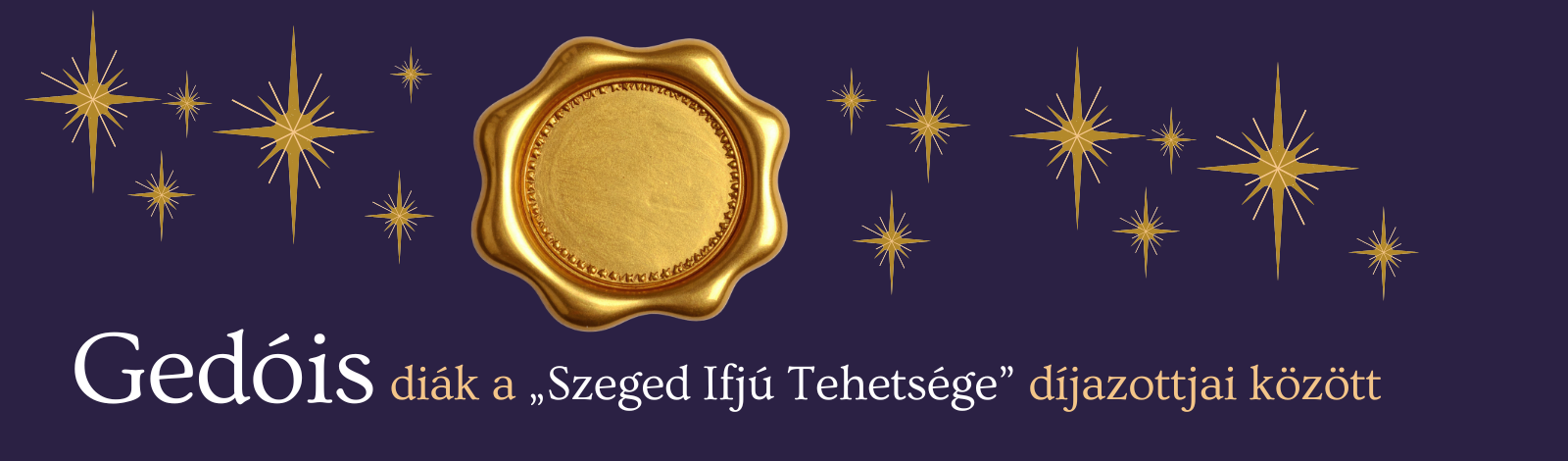Gedóis diák a „Szeged Ifjú Tehetsége” díjazottjai között